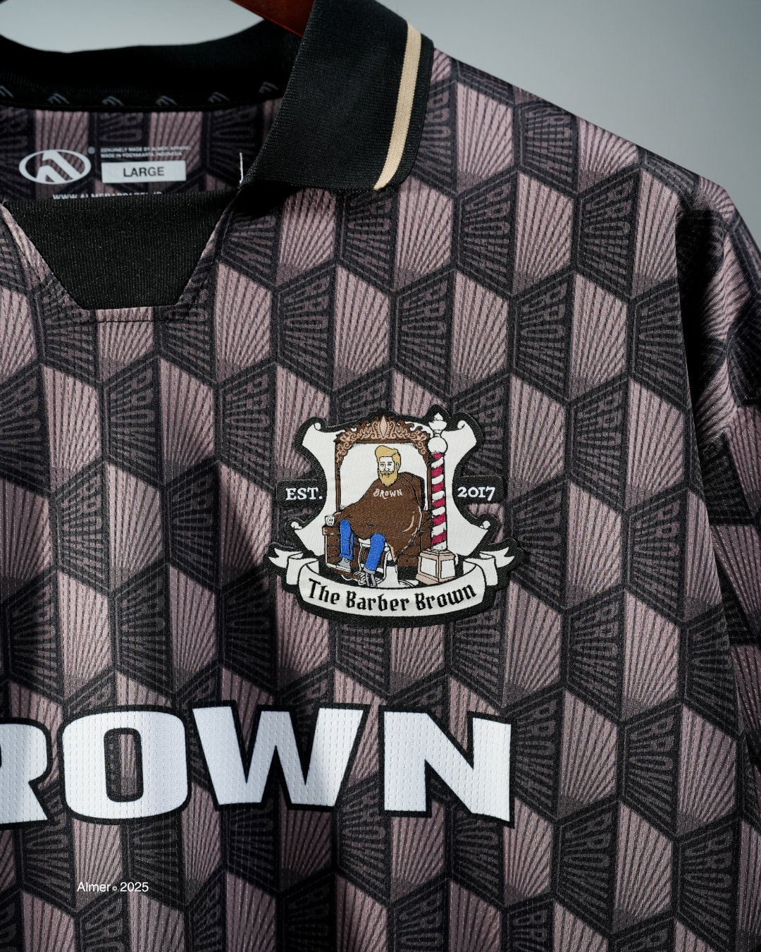 Barber Brown 2025 Jersey LongSleeve