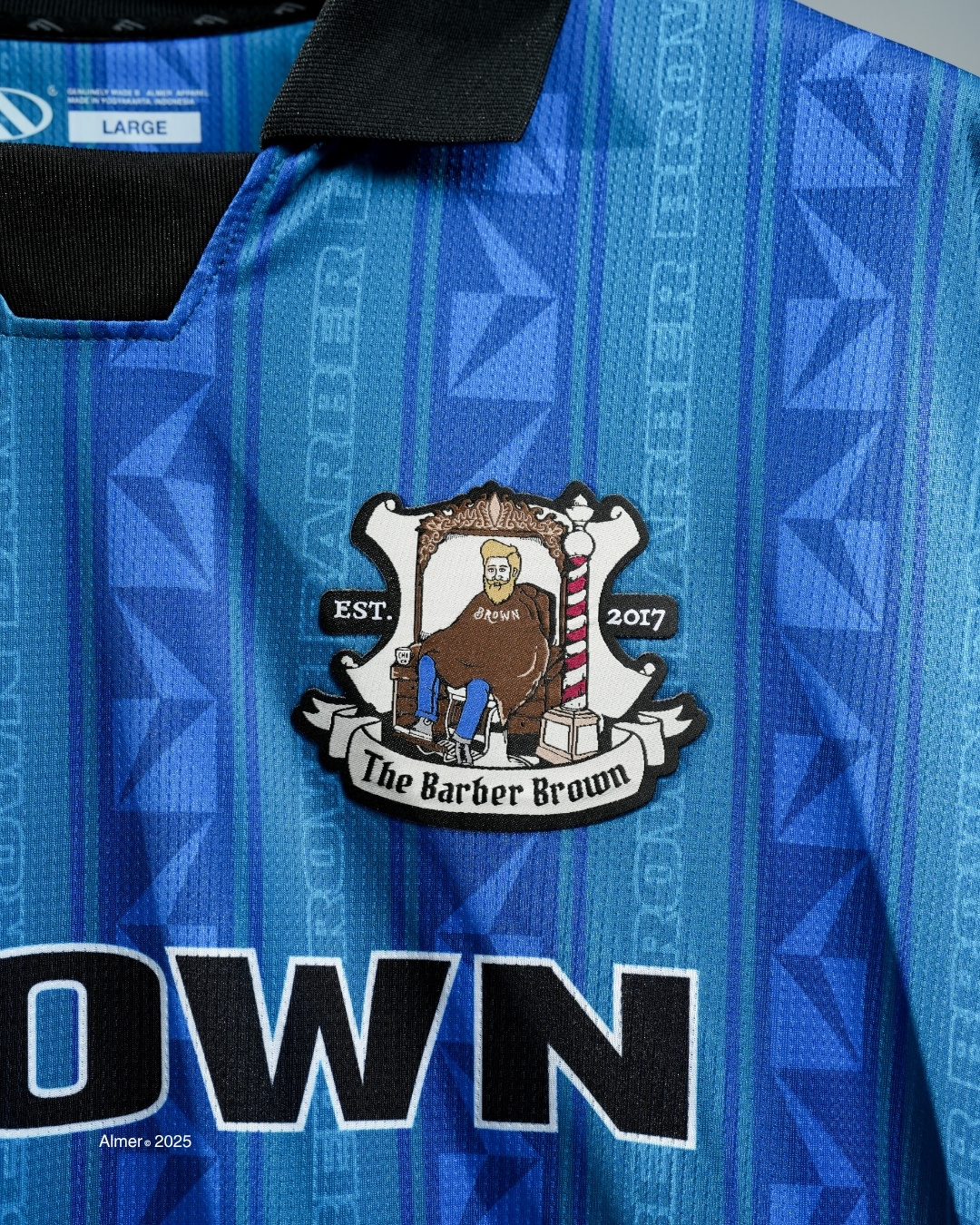 Barber Brown 2025 Jersey Short Sleeve